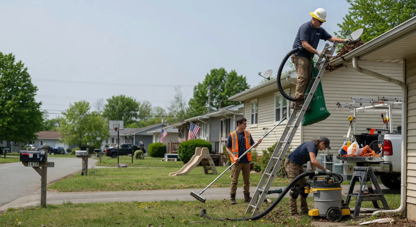 Gutter Installation in Benson, IL near me
